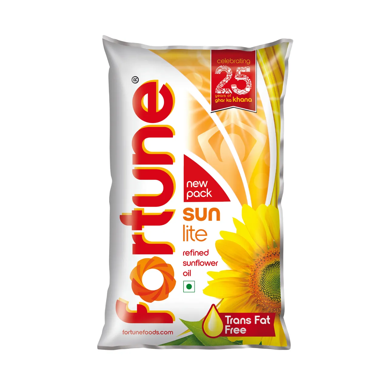 Fortune Sunlite Refined Sunflower Oil | Pouch