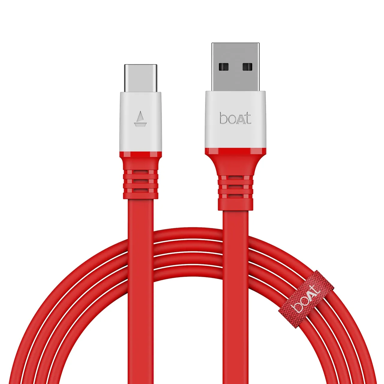 boAt Type C Cable w/ 6.5A Super Fast Charging & Stress Resistance - Type C A750 (Radiant Red)